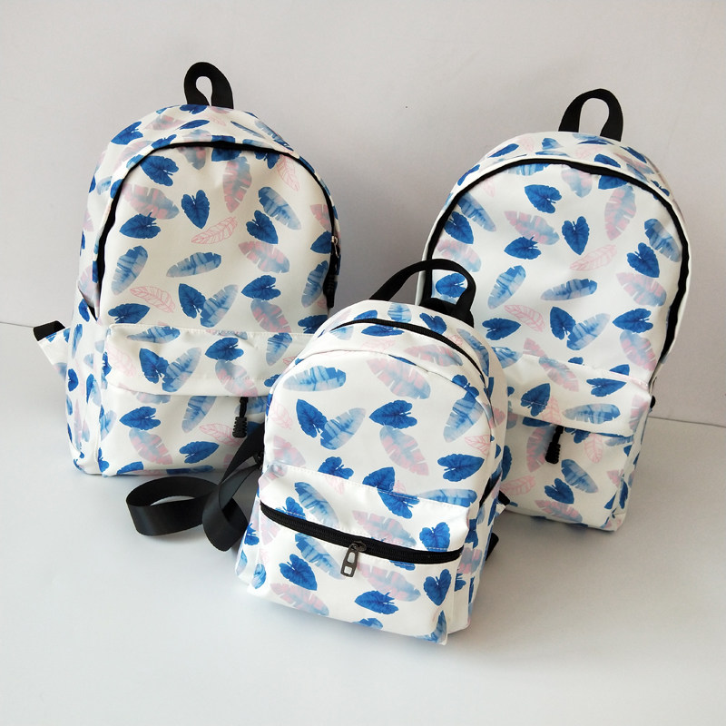 ins Super fire Backpack vintage girl Botany series student schoolbag light Versatile Youth knapsackin the Leather/Lady bags/Men's bag, Backpack  category - from Buy2taobao.com to provide professional Taobao agent buy service