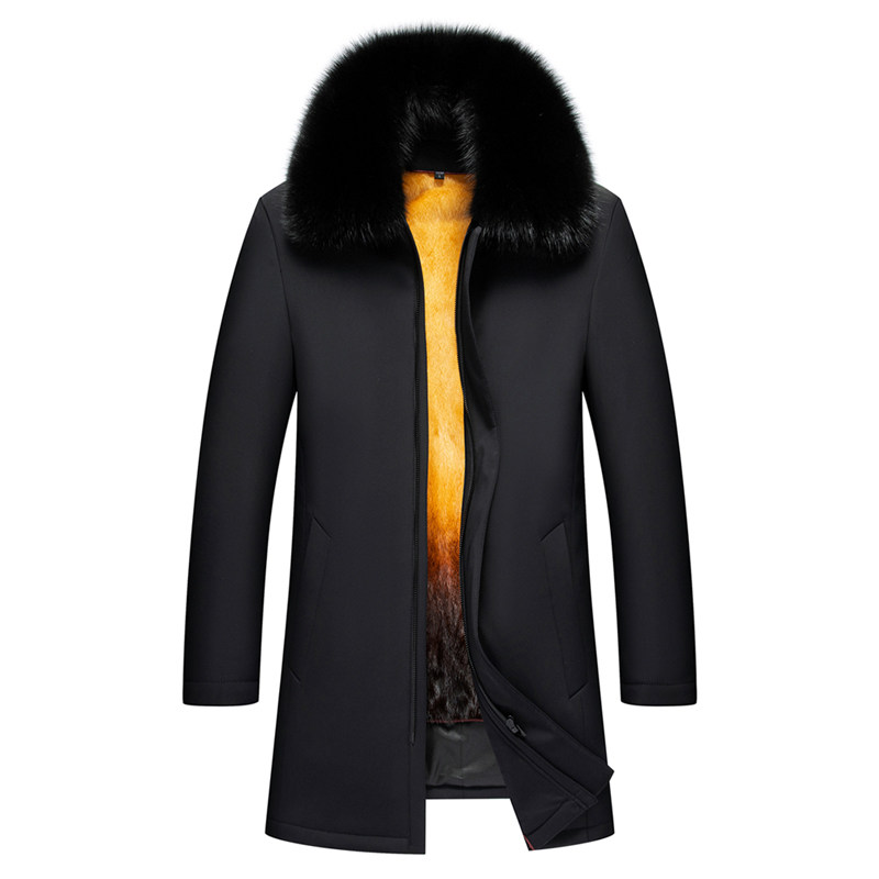 冬季海宁皮草中老年尼克服男爸爸