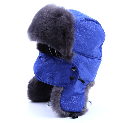 男士冬季雷锋帽棉帽子女冬韩版潮帽子冬天口罩帽加厚保暖护耳帽子