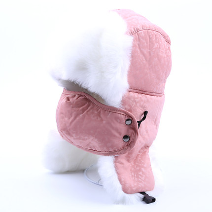 男士冬季雷锋帽棉帽子女冬韩版潮帽子冬天口罩帽加厚保暖护耳帽子