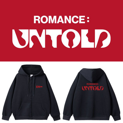 ENHYPEN2024RomanceUntold快闪周边同款卫衣服拉链连帽开衫秋冬