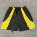 Black + Yellow Shorts