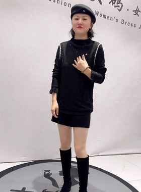 芮娜依莲5543年货新款欧货蕾丝衫加大码女装胖妹妹气质衫百搭上衣