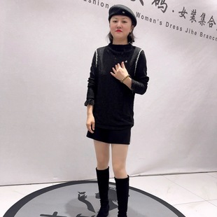 胖妹妹气质衫 芮娜依莲5543年货新款 女装 加大码 百搭上衣 欧货蕾丝衫
