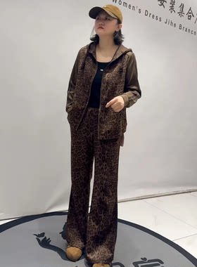 芮娜依莲秋季新款大码两件套套装