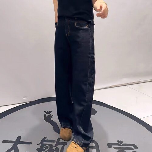 柏菲蒂冬季新款大码显瘦牛仔裤子