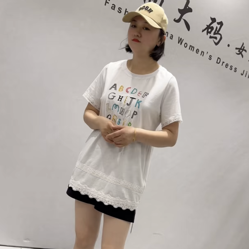 女权贵族夏款一手长短袖衫上衣女