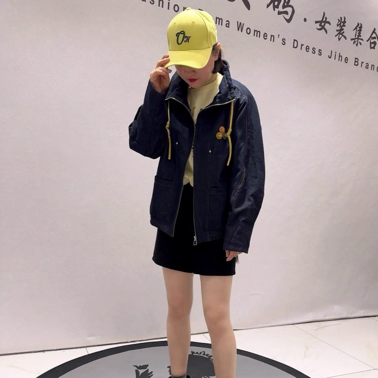 针丝缘子汇6343年货春款牛仔外套加大女装胖妹妹减龄显瘦百搭上衣,女装/女士精品,常规大码外套,淘宝优惠券,粉丝福利购,淘宝优惠卷