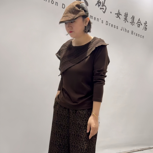 女权贵族秋冬新款大码气质衫上衣