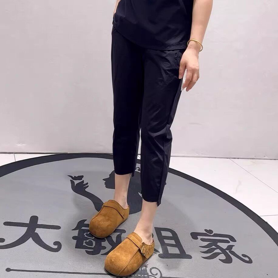 26512天骄一生水夏新款欧货速干女裤加大码女装胖妹妹百搭显瘦裤