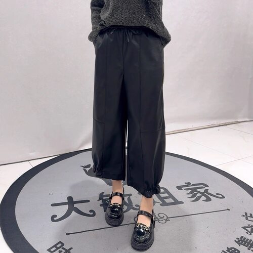 女权贵族秋冬新款大码显瘦裤女裤