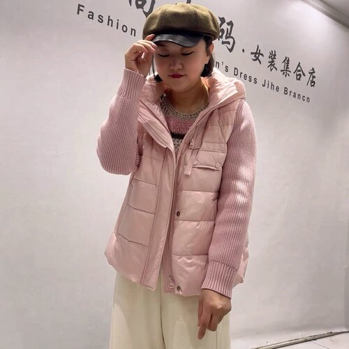 芮娜依莲初冬新款大码羽绒服外套