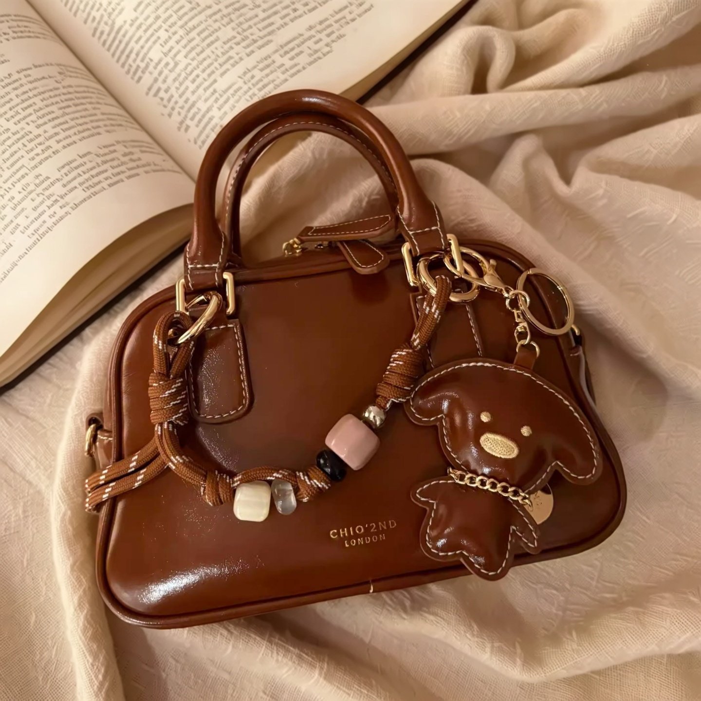 小南风Chio 摩卡派对枕头包包女2025超火精致通勤手提斜挎小包潮