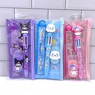 學(xué)習(xí)用品小學(xué)生多色筆立體造型修正帶小禮品 創(chuàng)意可愛卡通文具套裝