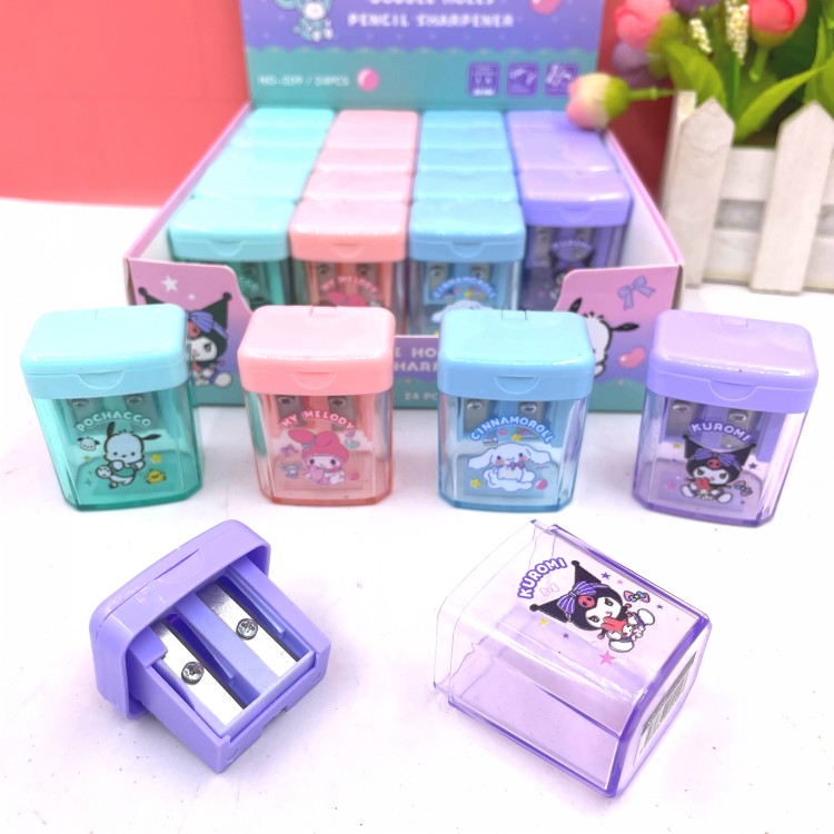 儿童文具用品礼品双孔卷笔刀