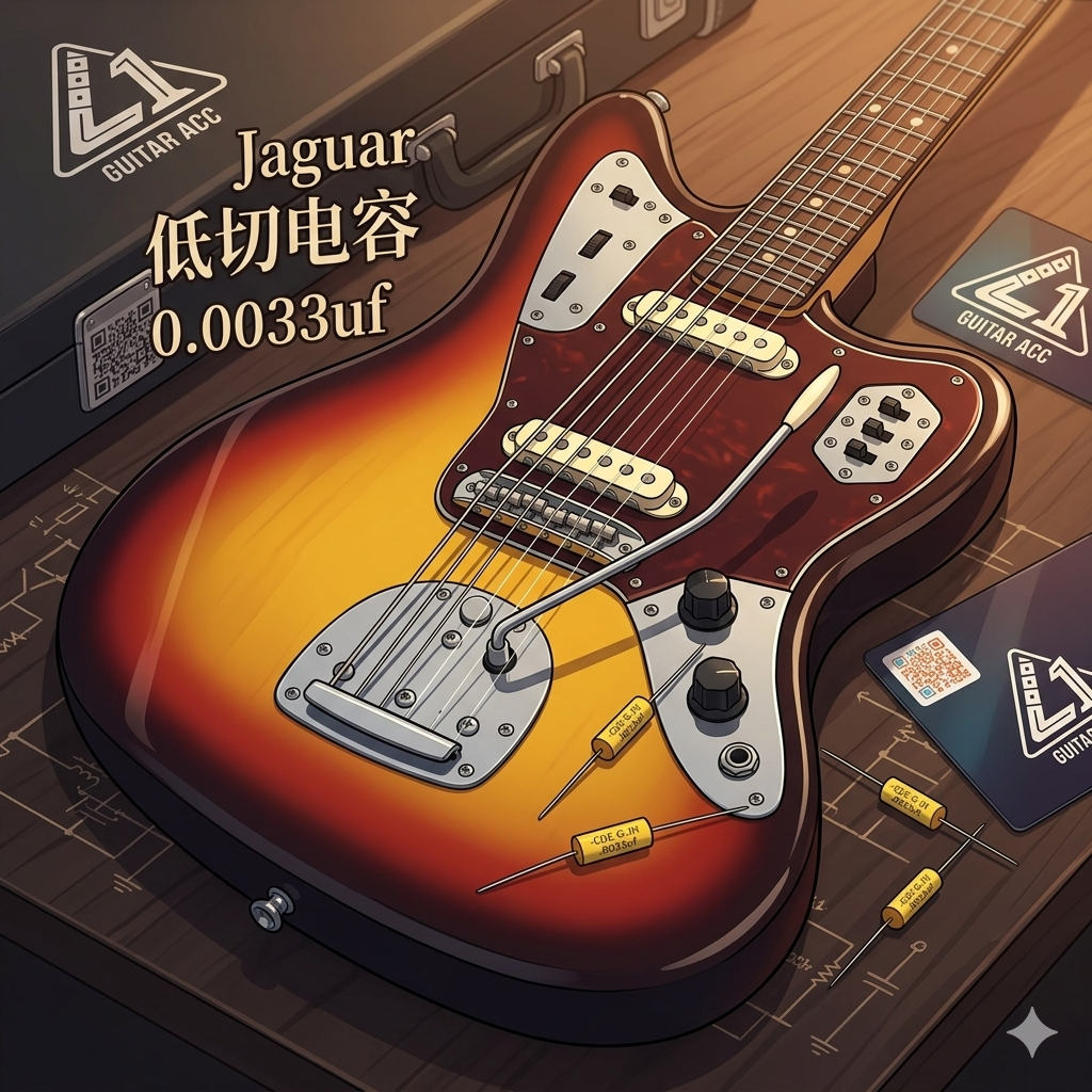Jaguar 低切电容 .0033uf 电容 Jaguar 专用美国CDE电容