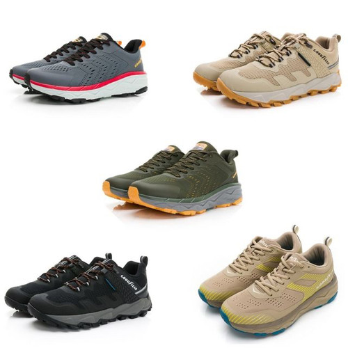 GOODYEAR男女 户外穿行防水缓震防滑耐磨越野运动鞋登山徒步鞋