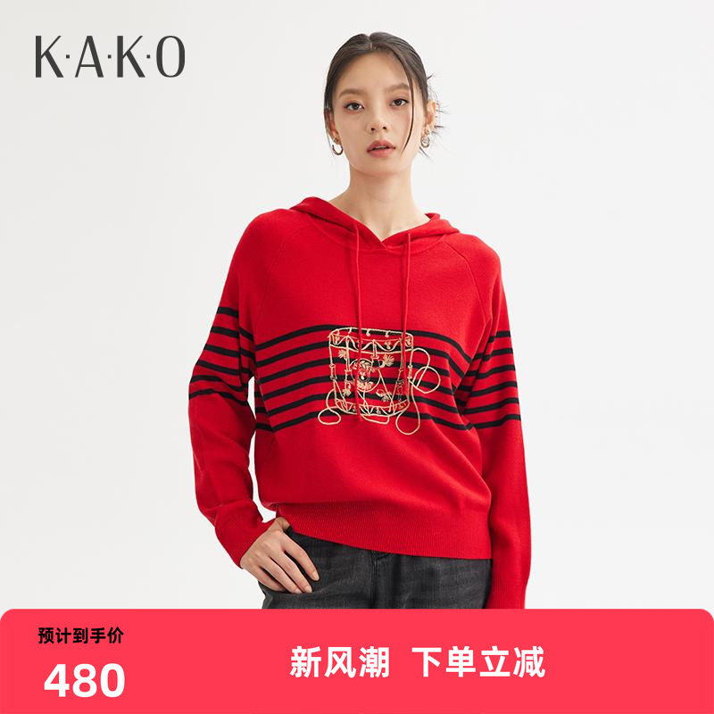 佳可正品2024秋季新款毛针织衫