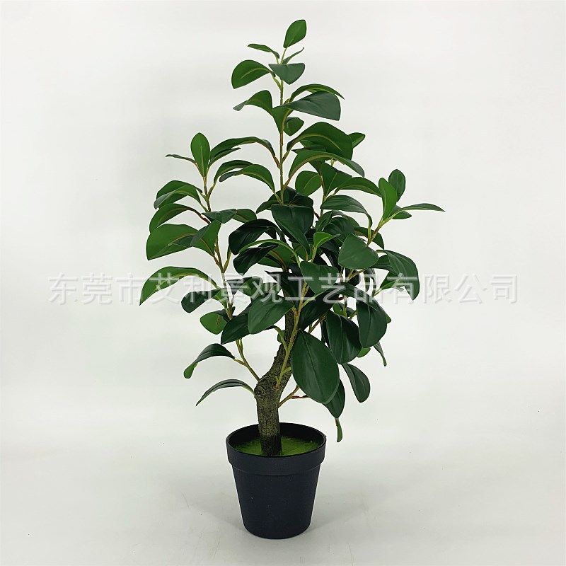 仿真植物 新品豆瓣叶 豆瓣树  园艺摆件  工艺装饰厂家直销