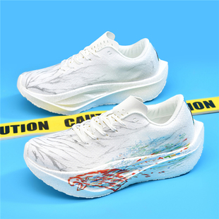 c2026代桑格花跑步鞋心跳正版透气爆米花碳板竞速男女儿童跑步鞋