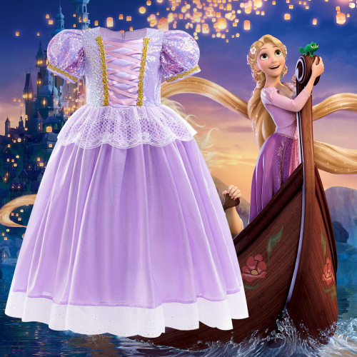 女童白雪公主礼服美人鱼cosplay