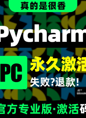 pycharm idea 2024专业版永久激活python anaconda远程软件安装包