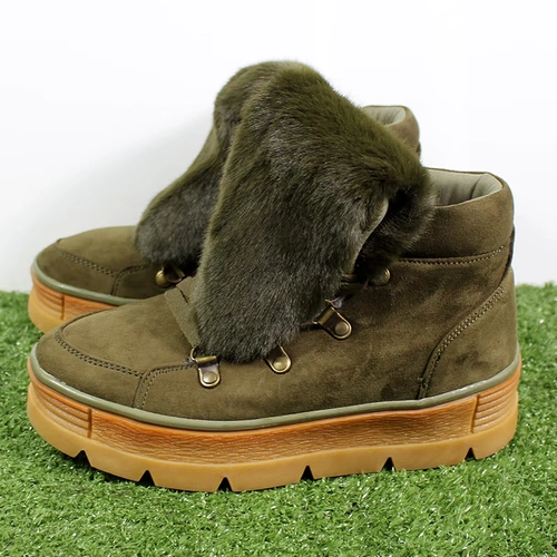 (Трансграничная торговля), Martens, зимняя женская спортивная модная утепленная удерживающая тепло повседневная обувь для отдыха, OEM