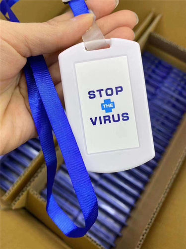 现货日本正品消毒卡TOAMIT1m内mask空气除菌防病毒防飞沫挂脖子卡