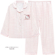双层泡泡纱布可爱HelloKitty家居服套装 纯棉睡衣女春夏季 长袖 秋冬
