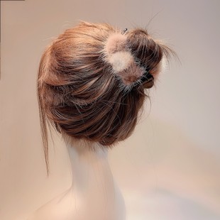 大发夹后脑勺抓夹发包大号韩国优雅毛毛发抓丸子头夹头发的夹子女