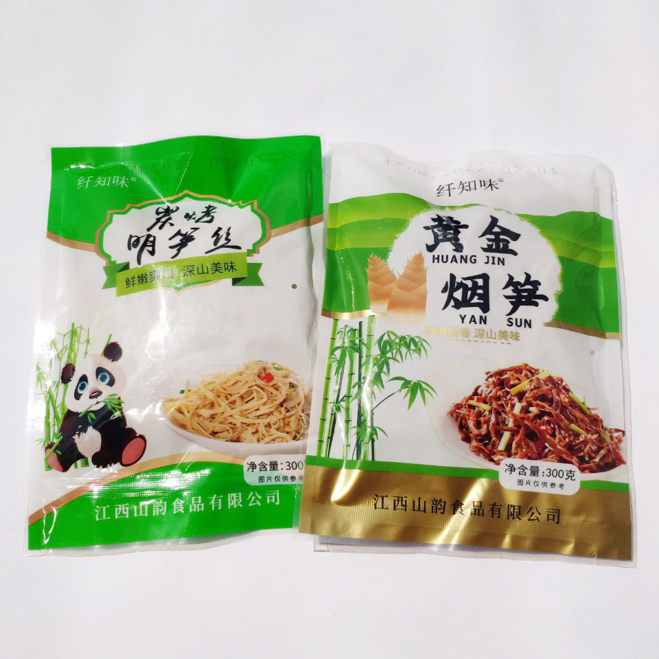 纤知味碳烤嫩明笋丝300g袋装江西铜鼓特产竹笋丝笋尖黄金烟笋真空