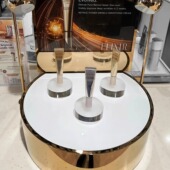 亚克力化妆品展示架护肤品陈列摆台美容院桌面样品展架直播间展台