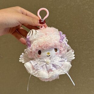 正版天使piano小羊包包挂件可爱卡通毛绒公仔包挂饰钥匙扣送礼物