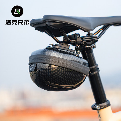 洛克兄弟硬壳自行车尾包