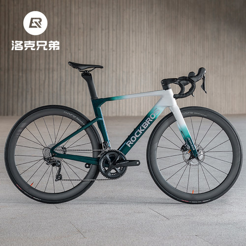 洛克兄弟公路车碳纤维碟刹弯把
