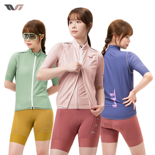 洛克兄弟TVI系列骑行马甲风衣女款 透气防风运动服 公路车背心无袖