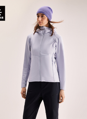 KAILAS凯乐石女款AC80连帽棉服户外运动徒步登山透气保暖外套