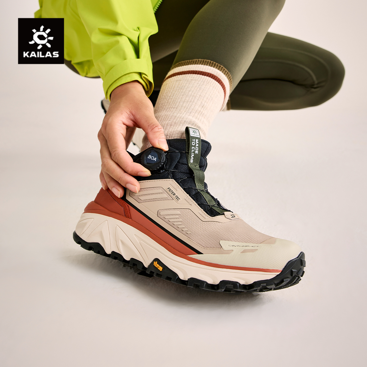 凯乐石登山鞋女行云FLTBOA中帮