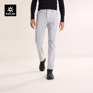 长裤 KAILAS凯乐石 舒适抗撕裂运动休闲户外徒步25款 T10软壳裤 男款