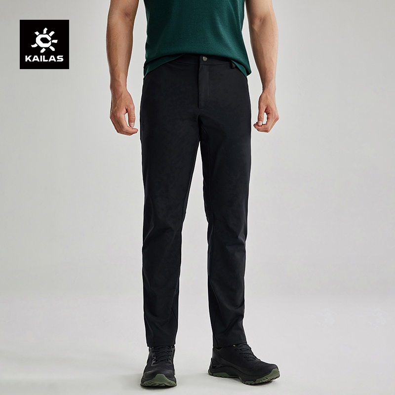 凯乐石雨崩软壳裤弹力透气防泼水