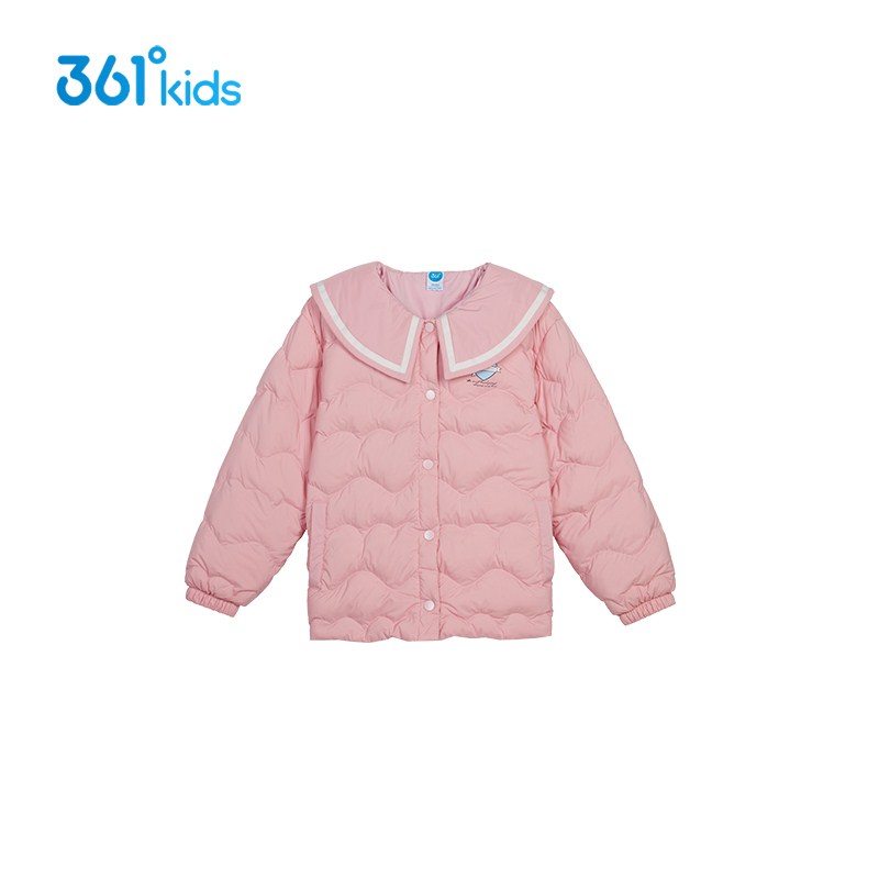 361儿童女童羽绒服时尚娃娃领冬
