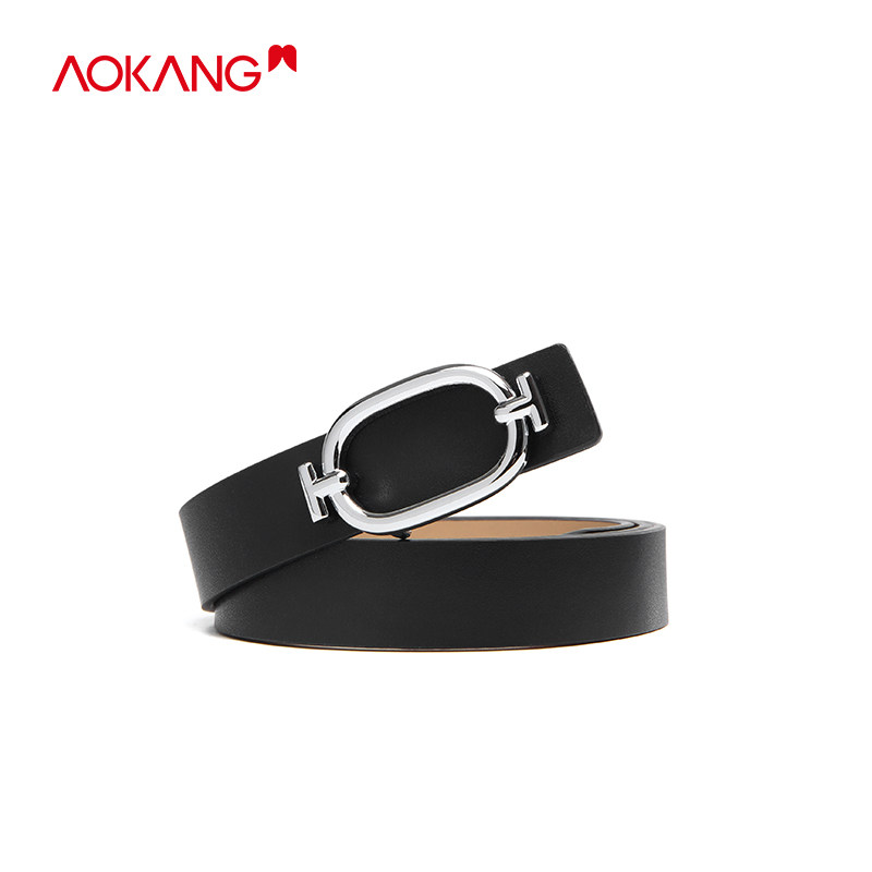 奥康女皮带年秋冬新款ins简约百搭扣头女款时尚个性学生腰带在类目 服饰配件/皮带/帽子/围巾, 腰带/皮带/腰链中 - 来自Buy2taobao.com提供专业的淘宝代购服务