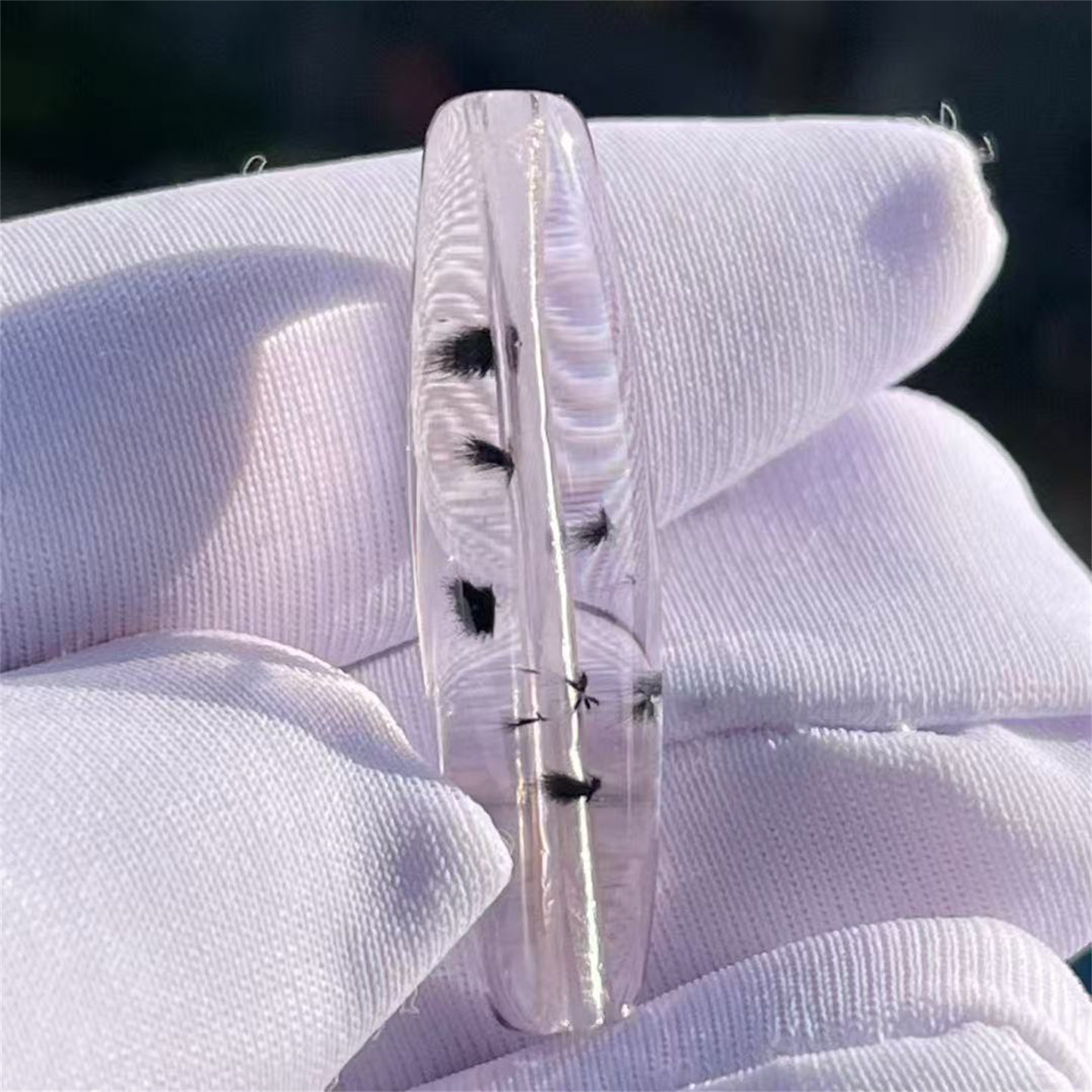 天然紫水晶包裹蓝发花朵桶珠DIY饰品手串绳项链挂件吊坠一物一图