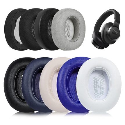 适用JBL Duet NC E65BT耳机套LIVE650BT  live660BT   660NC 耳罩 皮套替换配件