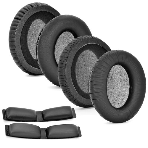 适用卡尔卡KRK KNS6400 KNS8400 6400 8400 耳机套 耳罩 耳机皮套
