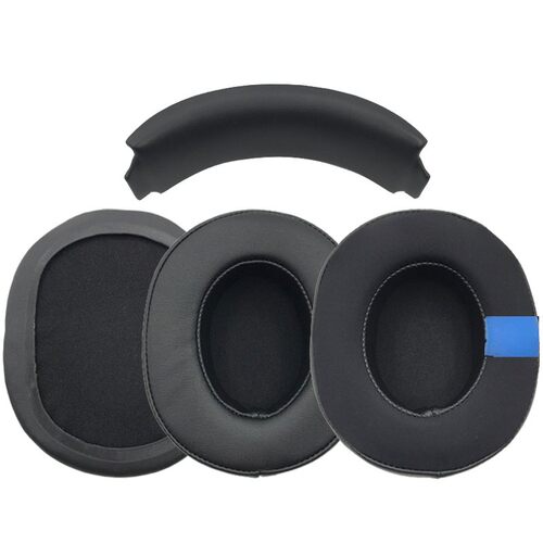 适用雷蛇北海巨妖Razer Kraken V3X 耳机套海绵套耳罩 横梁头梁垫