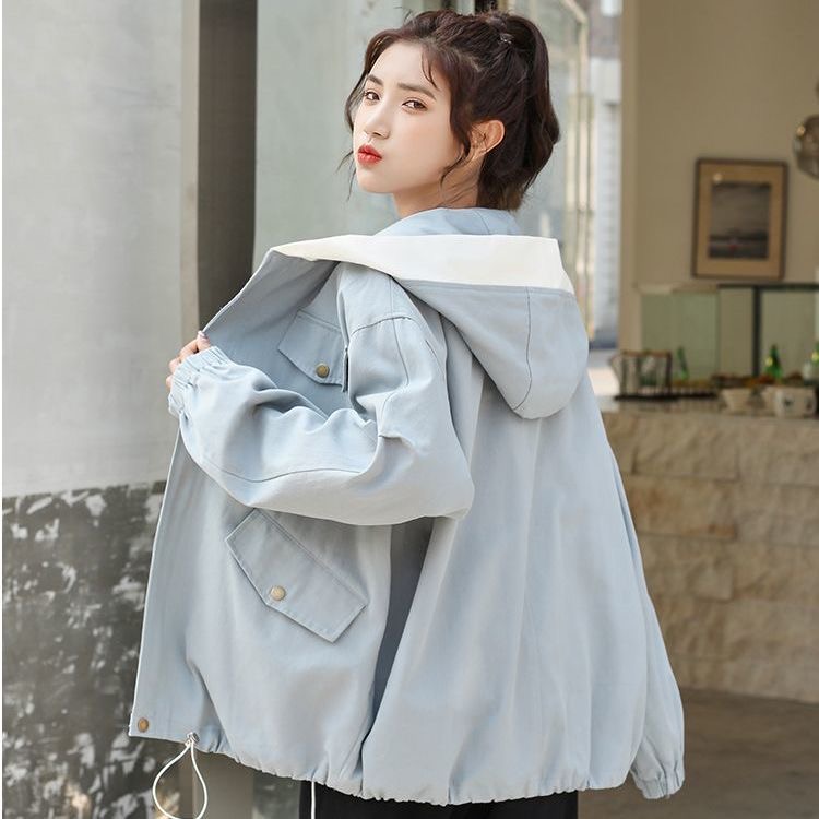 初中高中学生棒球服少女百搭外套