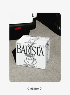 1款快递包装盒物料logo标志效果展示样机mockup智能贴图psd模版