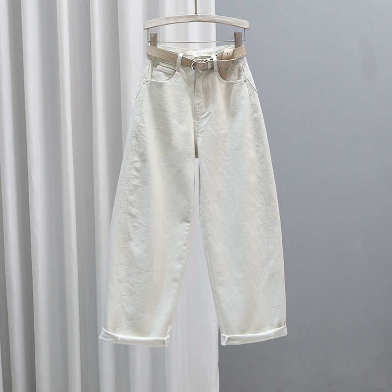 2026新款春夏宽松显瘦牛仔裤女时尚高腰哈伦裤潮百搭老爹裤长裤子,女装/女士精品,牛仔裤,淘宝优惠券,粉丝福利购,淘宝优惠卷