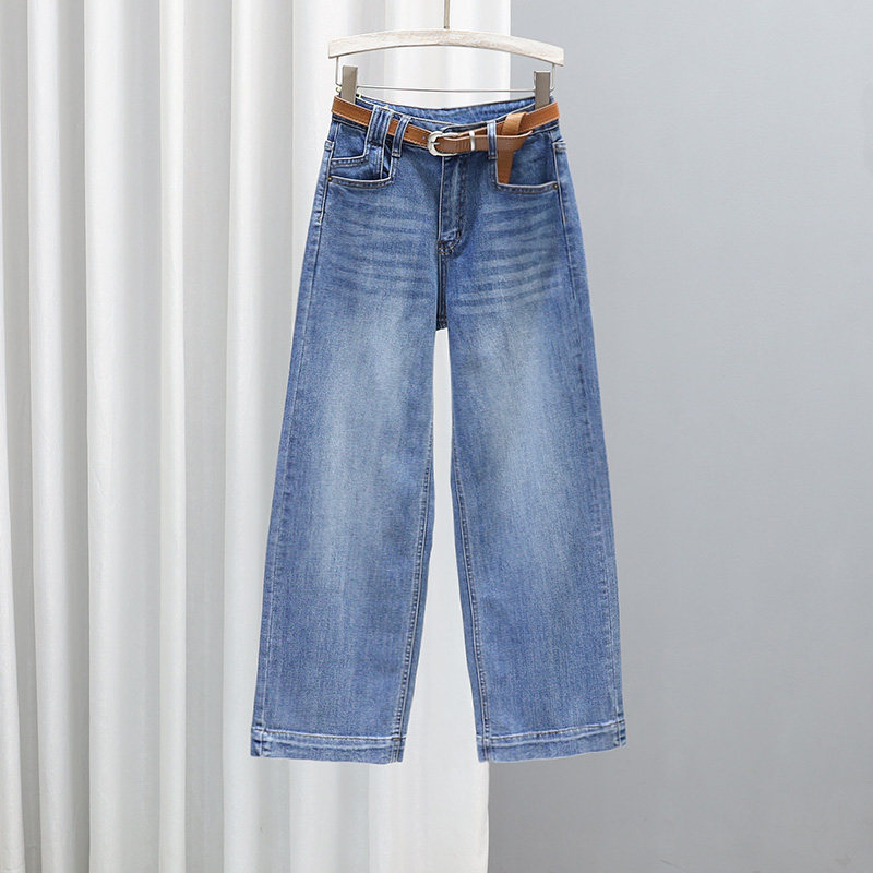 春夏新款高腰直筒裤牛仔裤女2026宽松显瘦长裤时尚百搭窄版阔腿裤,女装/女士精品,牛仔裤,淘宝优惠券,粉丝福利购,淘宝优惠卷